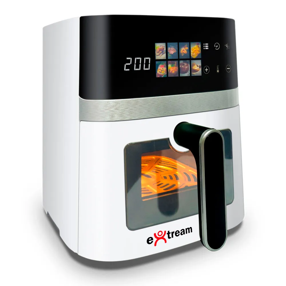 Air Fryer Fritadeira Elétrica Digital Extream 5,5L – Branca